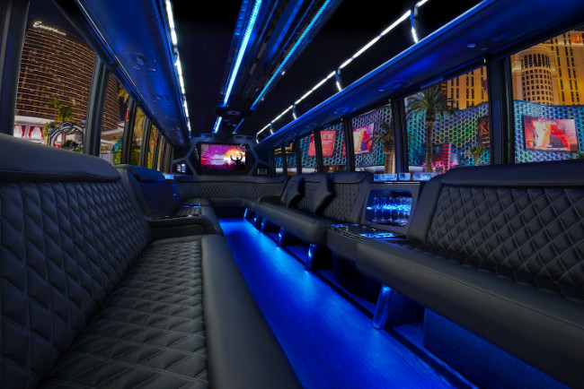 Hollywood 30 Passenger Party Bus 
